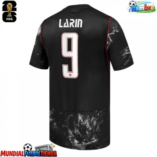 Camiseta Canadá Cyle Larin #9 Segunda Equipación Replica Mundial 2026 mangas cortas